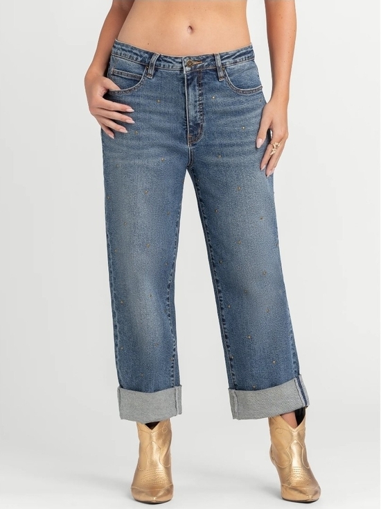 Jessica Simpson Denim - Jessica Simpson Women's Zinnia Boyfriend Jeans 25" Inseam Size 16 Wide NWT